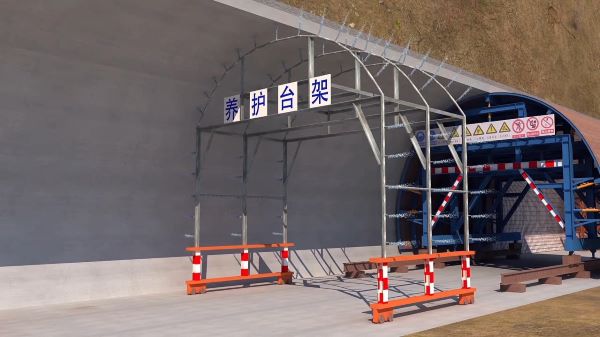 离石区隧道施工动画制作公司 - 隧道施工工艺和施工方法 - 隧道施工汇报动画视频 - bim 工程施工动画
